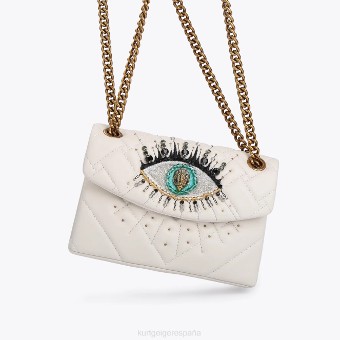 Kurt Geiger mujer mini ojo de kensington de londres 2LPR75 | bolsas hueso